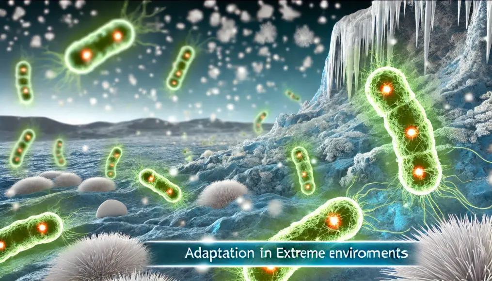 超低温環境での微生物の代謝