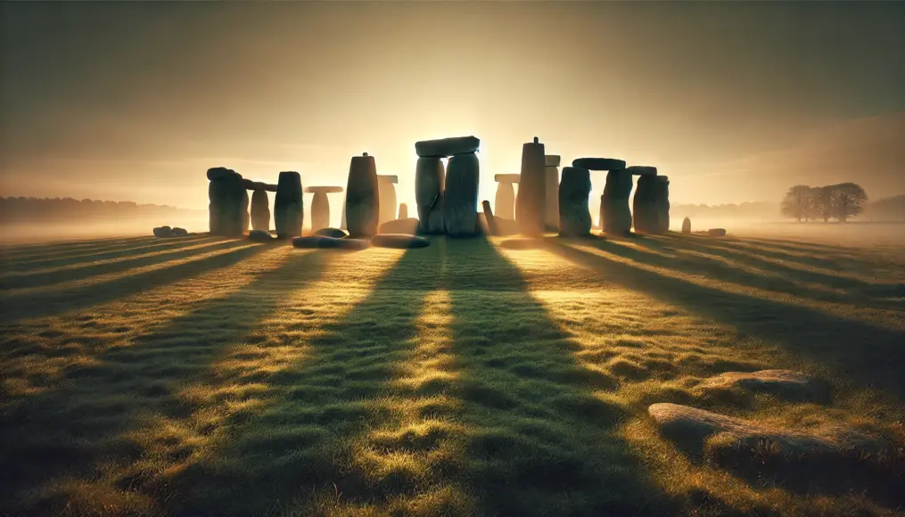 Vista panorâmica de Stonehenge