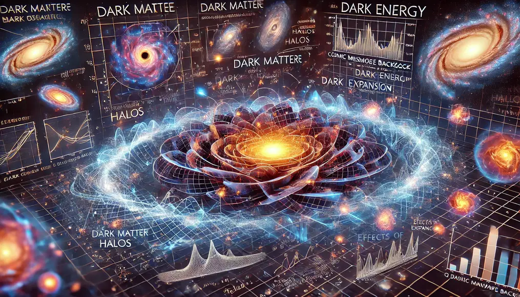 Impact of dark matter and dark energy on the CMB