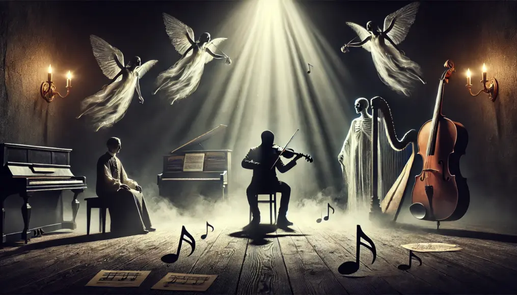 Symbolic Image of Music and the Devil