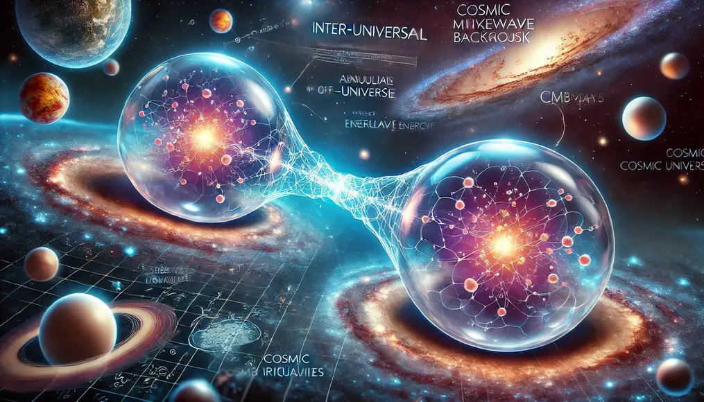 CMB anomalies suggesting interactions between universes