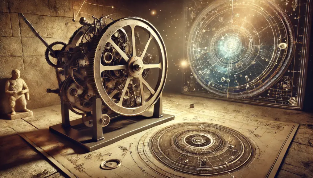 Photograph symbolizing the Antikythera Mechanism and Astronomy