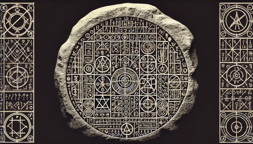 The possibility of interpreting the symbols on the Dropa Stones as an unknown language. Depicting mathematical patterns and logical arrangements.